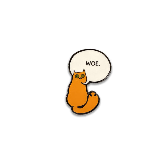 Linney Enamel Pins Pins and Patches Lucy Knisley Woe (Hard Enamel)
