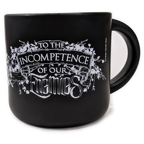 Let's Have a Toast Mug Liquid Holders Holly Black