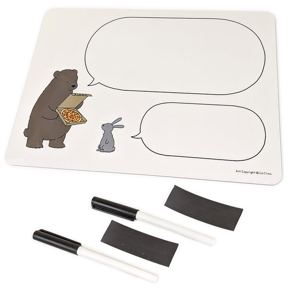 Bear & Rabbit Whiteboard Housewares Cyberduds   