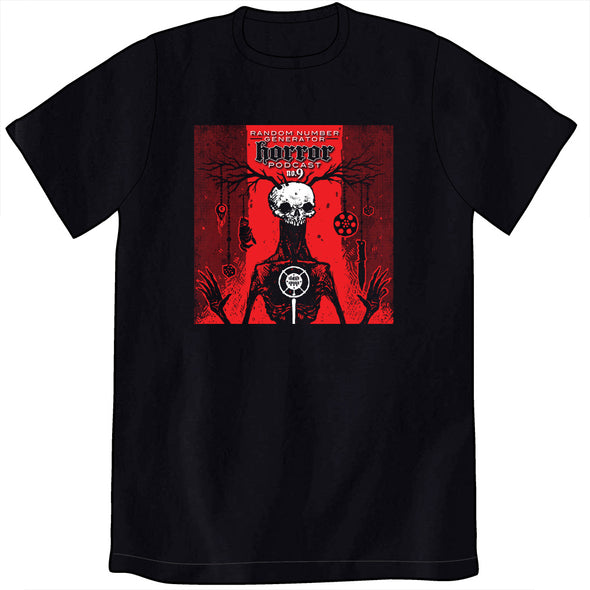 Random Number Generator Horror Podcast No. 9 Antler Skull Shirt VERSION ONE Shirts Welcome to Night Vale Mens/Unisex Small