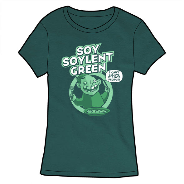 Soy Soylent Green Shirt Shirts Oglaf Ladies Small