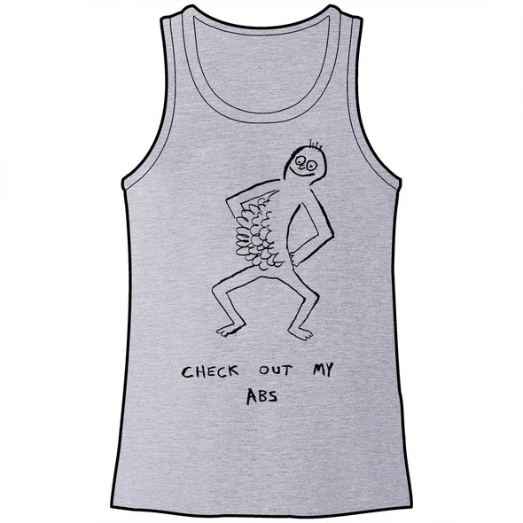 Check Out My Abs Shirts and Tanks Shirts Cyberduds Unisex Small Tank Top