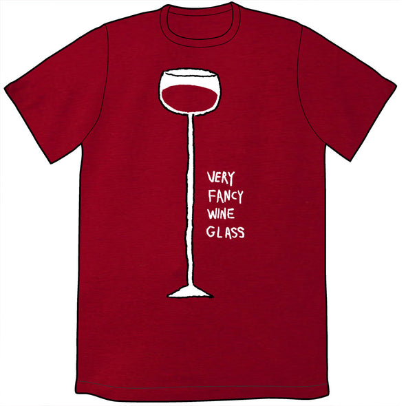 Very Fancy Wine Glass Shirt Shirts Cyberduds Unisex Small  