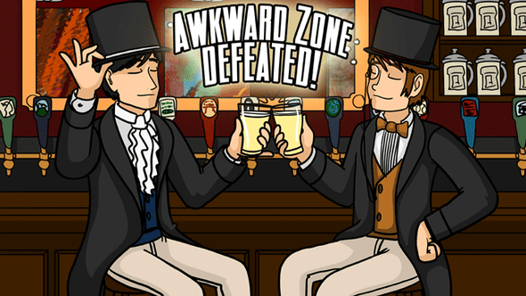 Awkward Zone Print Art Cyberduds