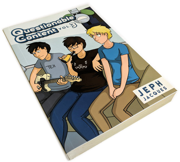 Questionable Content Vol. Three Books Jeph Jacques The Real Book!