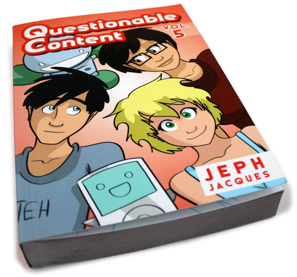 Questionable Content Vol. Five Books Jeph Jacques The Real Book!