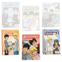 Questionable Content Book Combos! Books Brunetto Four through Six  