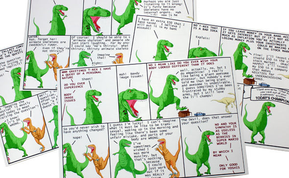 Dinosaur Comics Prints Art Cyberduds   