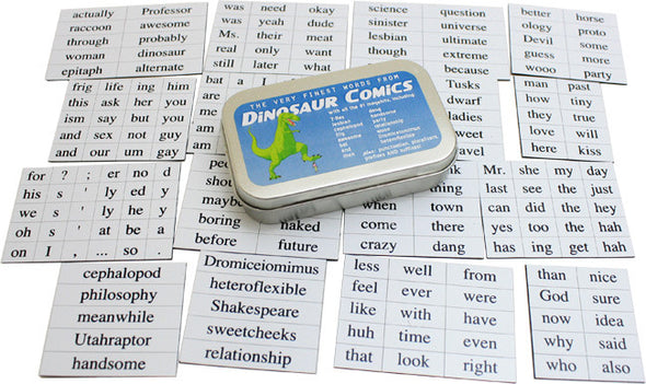 Dinosaur Comics Best Words Magnets Magnets Brunetto   