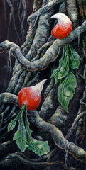 Weird Fruit Prints Art Cyberduds Radishes of Paradise - 9x18 ($14)  