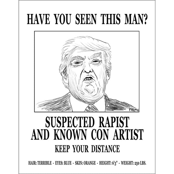 Phil McAndrew 11x14 Inch Prints Art Cyberduds Rapist  
