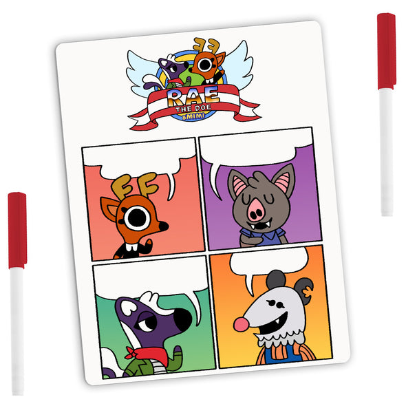 Rae the Doe Dry eRAEse Board Dry Erase Olive Brinker