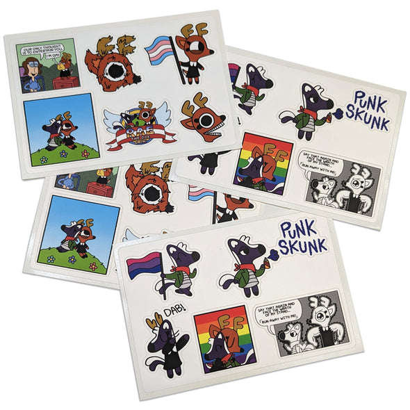 Rae the Doe Sticker Sheets Stickers Olive Brinker TWO Sets ($10)