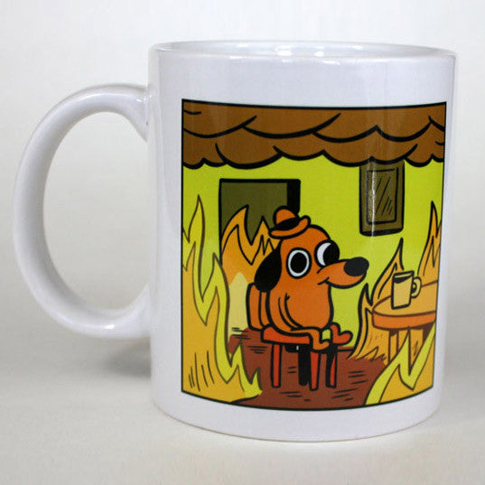 This is Fine Mug (Comic Version) Liquid Holders Bargainmugs   