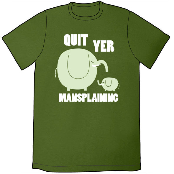 Mansplaining Shirt Shirts Brunetto   