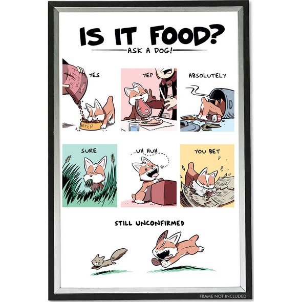 Is it Food? Print 11x17 Art Cyberduds   