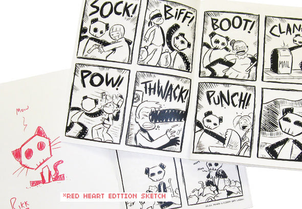 Skull Panda in Love Mini Books Sam Logan