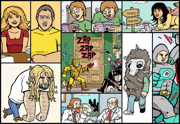 Subnormality Series 1 Prints (1-50) Art Cyberduds