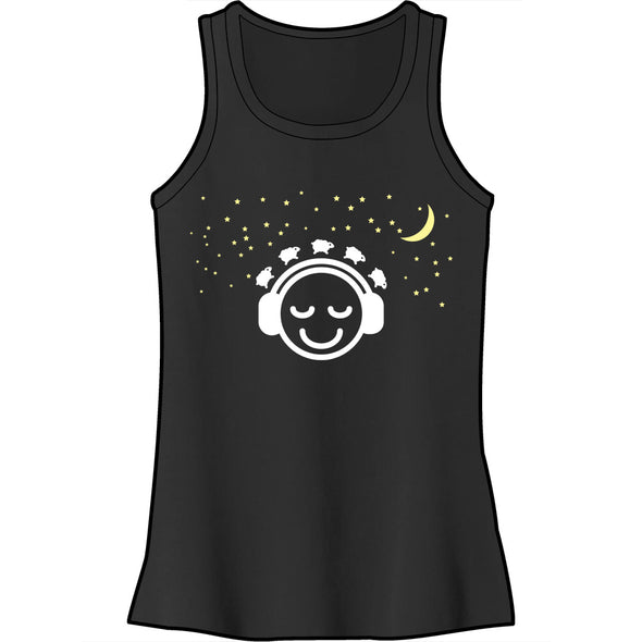 Sleep With Me Flowy Racerback Tank Shirts Brunetto   