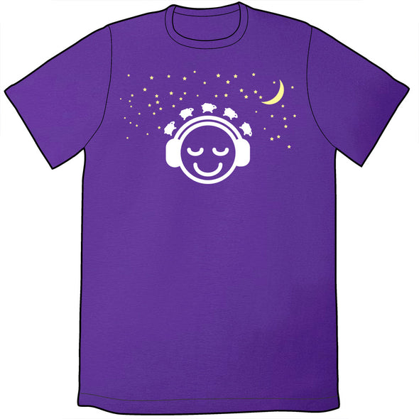 Sleep With Me Logo Shirt Shirts Brunetto Unisex Small Purple 