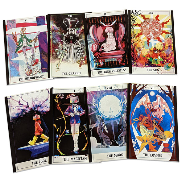 The Property of Hate Tarot Postcards Cards POH   