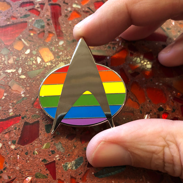 Federation Pride Enamel Pin Pins and Patches R Stevens