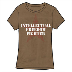 Intellectual Freedom Fighter Shirt Shirts Brunetto Ladies Small  