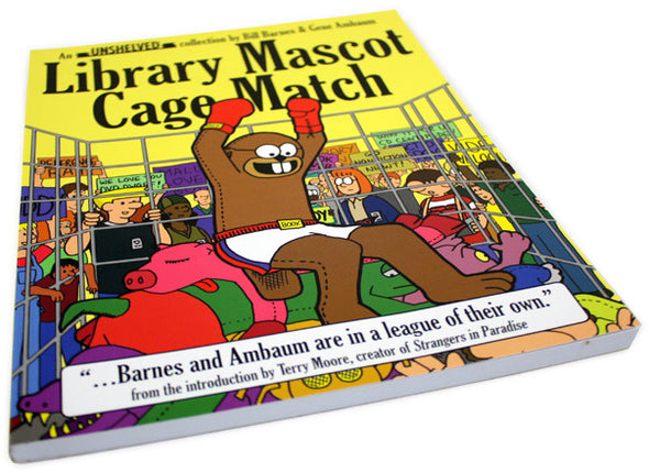 Library Mascot Cage Match Book Books Unshelved