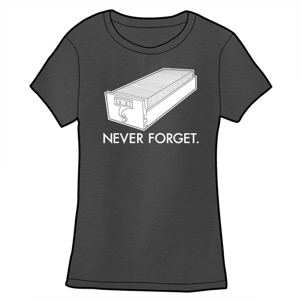 Never Forget Shirt Shirts Unshelved Ladies Small