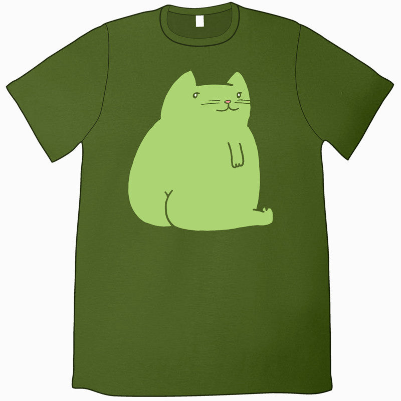 Buttcat Shirt Olive TopatoCo