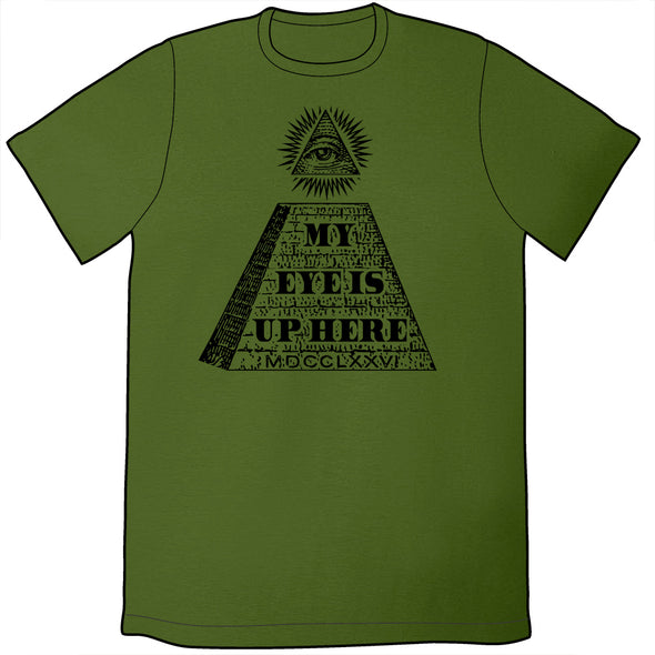My Eye is Up Here Shirt Shirts Jeffrey Rowland Unisex Small