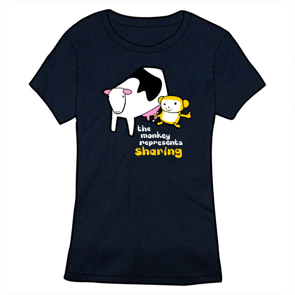 The Monkey Represents Sharing Shirt Shirts Jeffrey Rowland