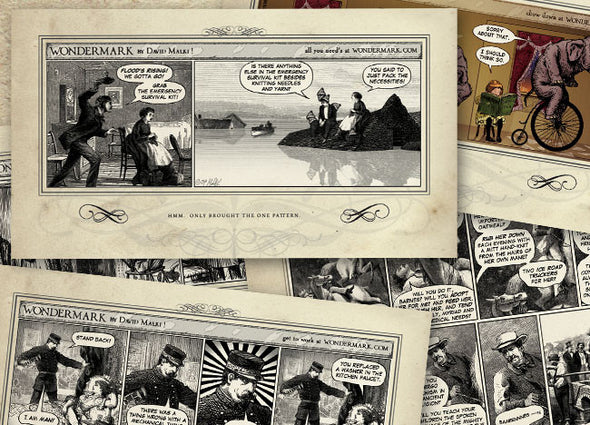 Wondermark Comic Strip Prints Art Cyberduds   