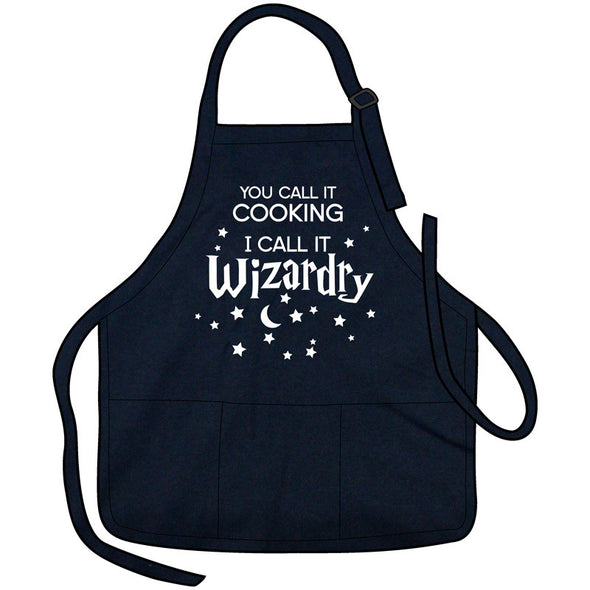 You Call It Cooking, I Call it Wizardry Apron (by Wondermark) Other Apparel Brunetto   