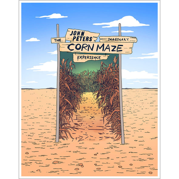 WTNV Episode Prints Art Cyberduds The John Peters Imaginary Corn Maze Experience - 255  