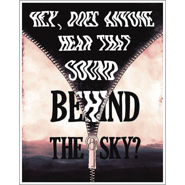 WTNV Episode Prints (275-) Art Welcome to Night Vale Hey Does Anyone Hear That Sound Behind the Sky? - 287