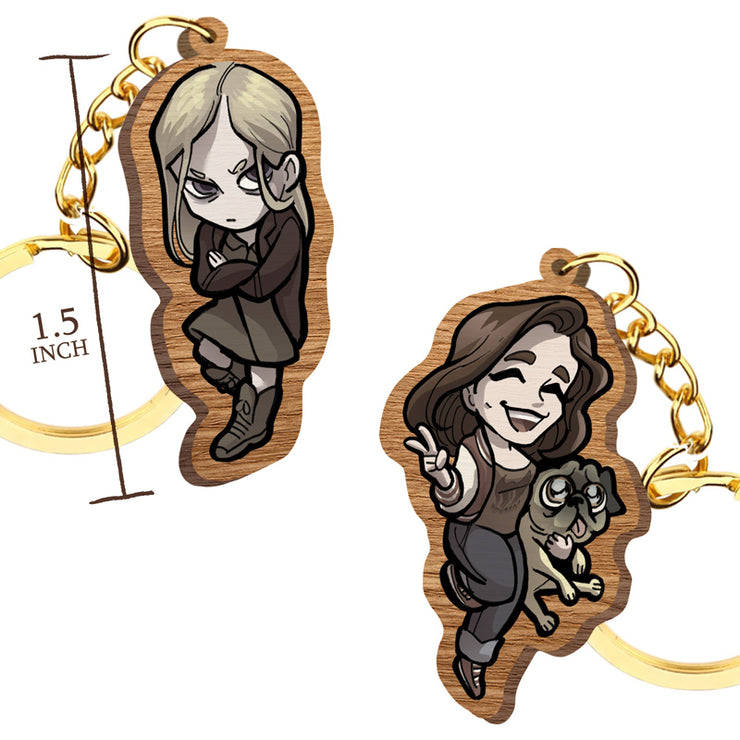 Scarlet Hollow Tabitha and Stella Charms Accessories Black Tabby Games