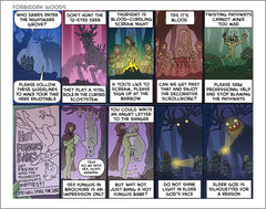 Oglaf Classic Comic Prints Art Oglaf Forbidden Woods