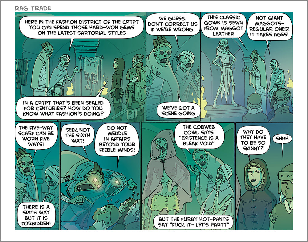 Oglaf Classic Comic Prints Art Oglaf Rag Trade