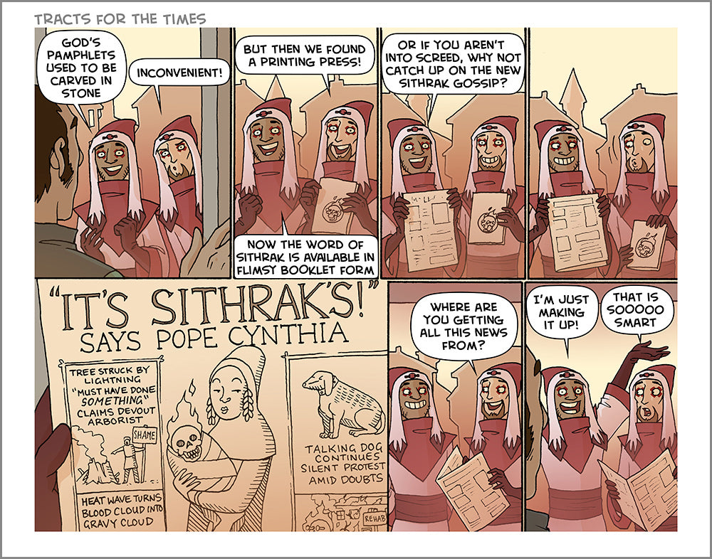 Oglaf Classic Comic Prints Art Oglaf Tracts for the Times