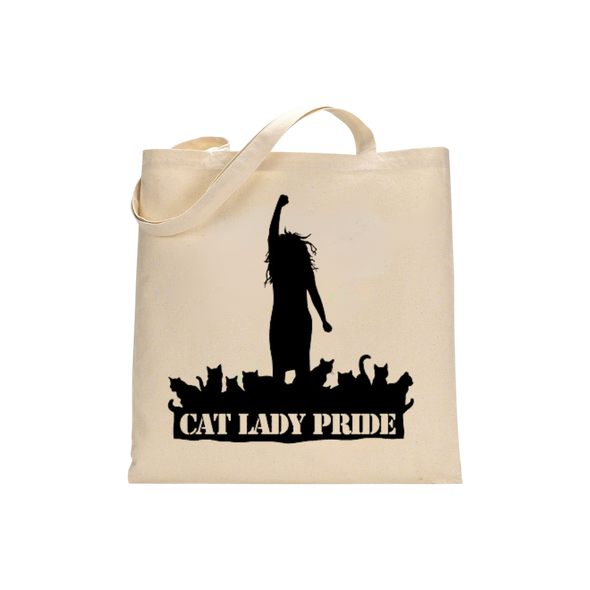 Cat Lady Pride Tote Bags Brunetto   