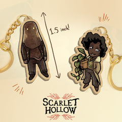 Scarlet Hollow Avery & Wayne Charms Pins and Patches AH   