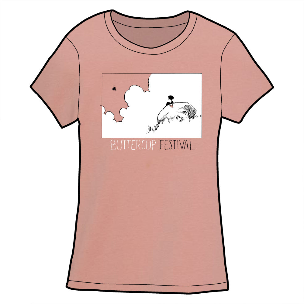 Buttercup Festival Sunset Shirt Pre-Order Shirts Buttercup Festival Fitted Small