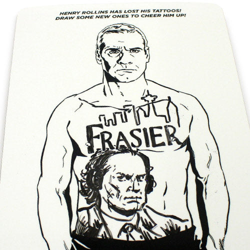 Henry Rollins Tattoo Whiteboard