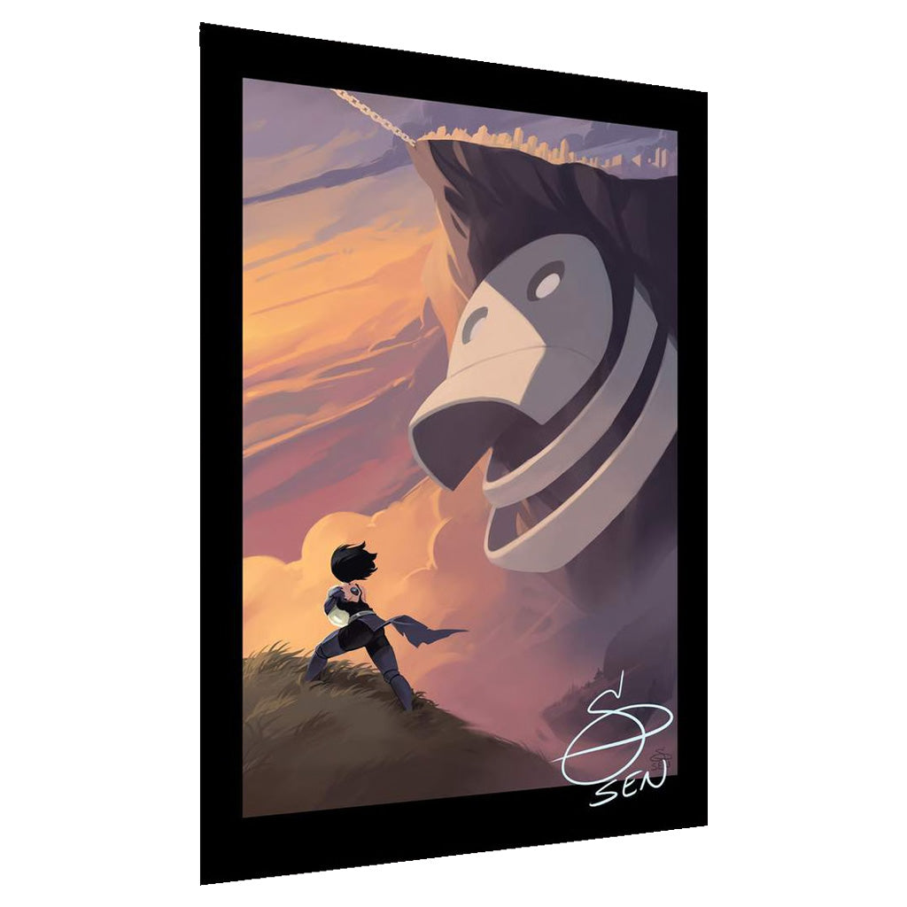City of Giants Cover Art Signed Print Art Dresden Codak