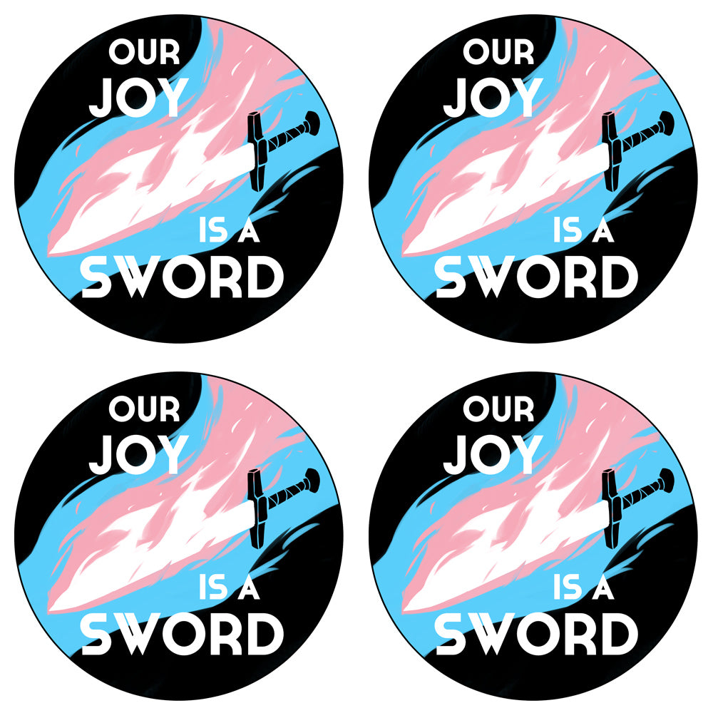 Our Joy is a Sword Stickers and Patches – TopatoCo