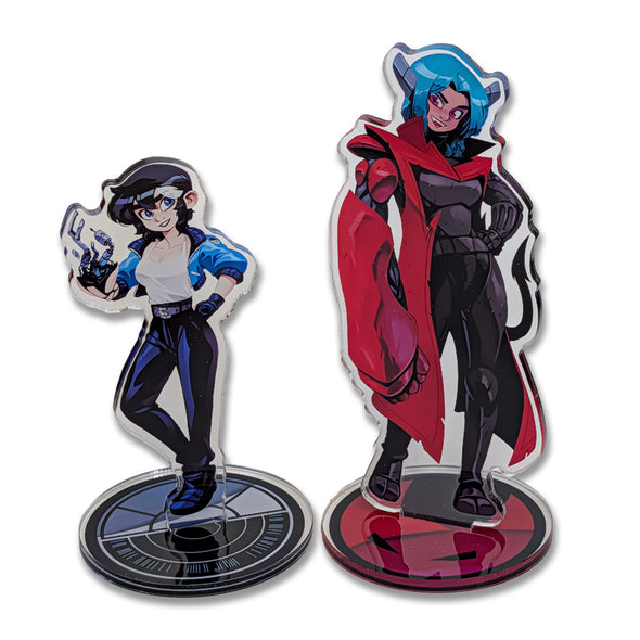 Kim and Xiaoling Acrylic Standees