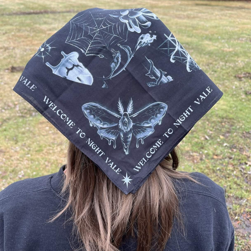 Monochromatic Icons Bandana Accessories Welcome to Night Vale