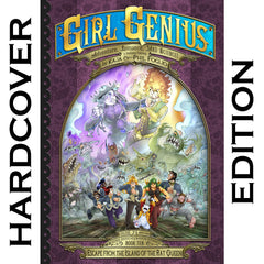 Girl Genius Book 23: Escape from the Island of the Rat Queen Books Girl Genius Hardcover