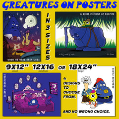 Greatures Prints Art KC Green